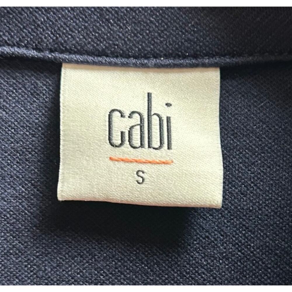 Cabi in the Band Jacket in Blue and Black Style 3375, Size Small - Picture 3 of 5